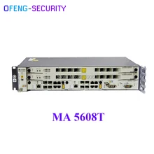 Huawei mini 19 polegada MA5608T GPON ou EPON OLT, 2U altura, (Chassis + 1 * MCUD + 1 * MPWC) sem serviço de bordo