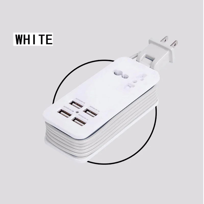 Сетевая розетка с 4 USB портами и поддержкой быстрой зарядки|uk plug|ports wall socketpower strip |