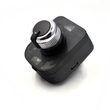 

Free shipping! Chrome adjust knob side mirror switch without floding for Audi A4 S4 B6 A6 Quattro Q7 RS4 4F0 959 565 4F0959565