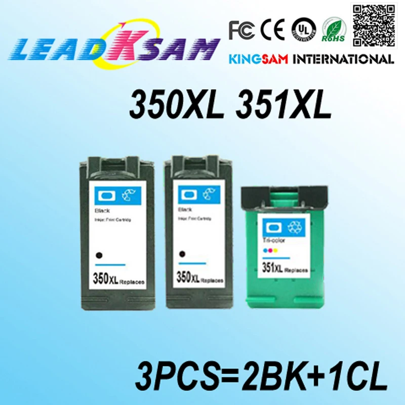 350XL 351XL чернильный картридж совместимый для hp350 hp351 Photosmart C4480 C4483 C4380 4480 4580 4270 4275 |