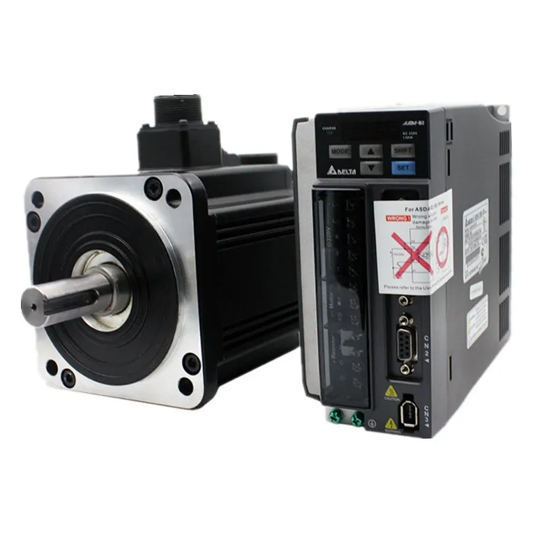 Buy CNC 200W AC Servo Motor + Drive kits 220V 0.64NM