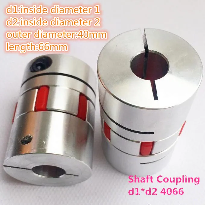 

1PCS YT1446 Aluminum Alloy Elastic Coupling Servo Motor Motor Coupling Shaft Coupling Plum Coupling BF d1*d2 4066