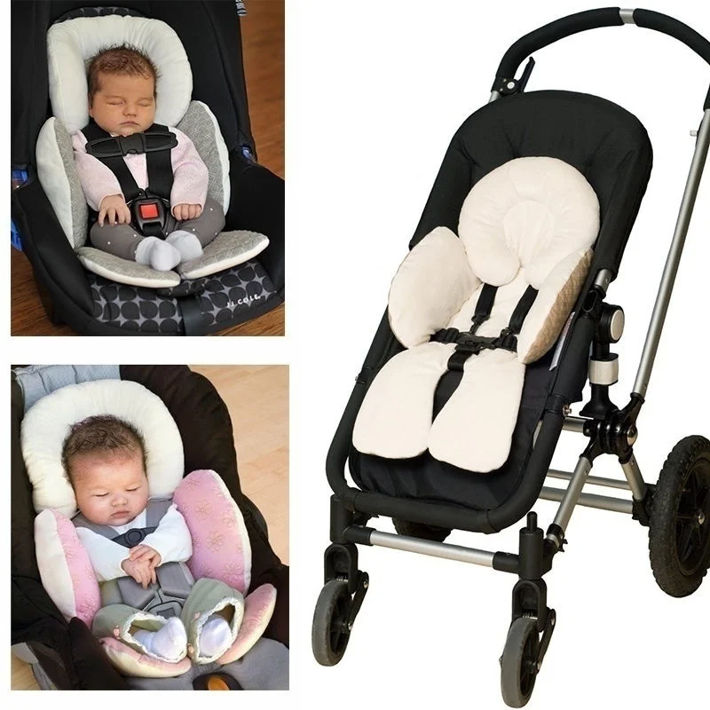 

Baby Stroller Cushion Pushchair Cotton Pad Soft Stroller Seat Pad For Baby Prams Shoulder Belt Strap Cover Neck Protection Pad