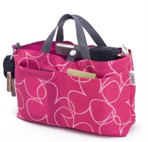 

Red roses, both Availabl-nylon travel storage bags, small bags of Organizier portable handbags, receiving cosmetic bags.