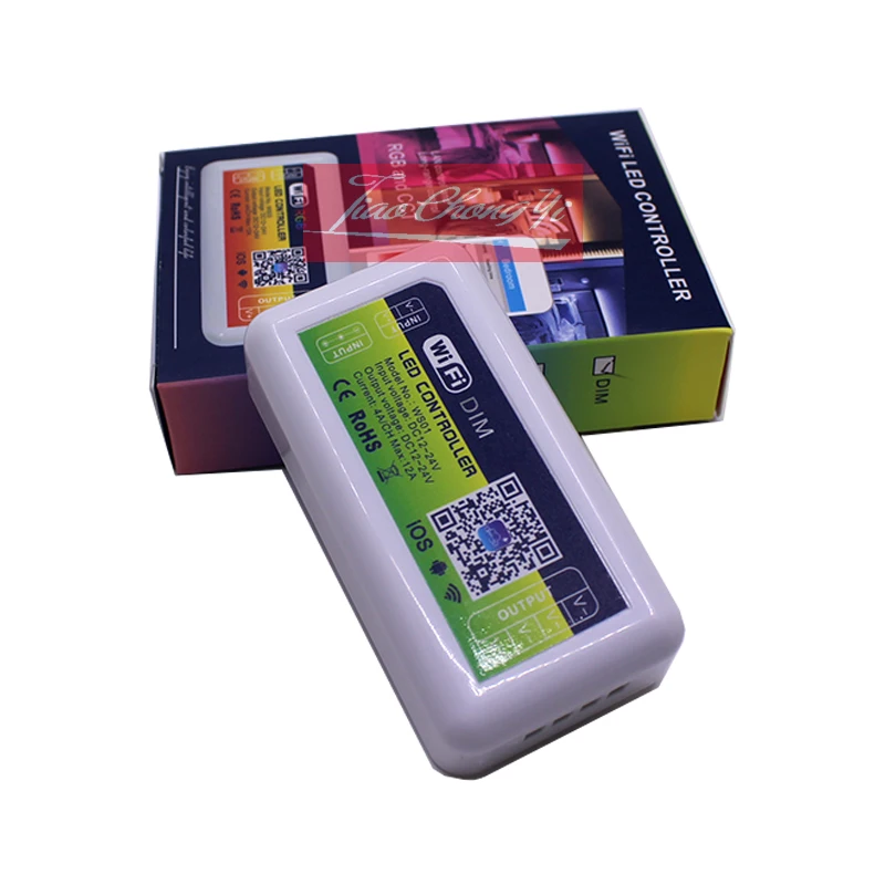 Новый беспроводной Wifi Светодиодная лента диммер контроллер DC12 24V RGB/RGBW/RGB + CCT