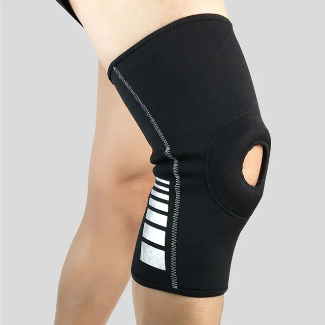 1Pcs Knee Sleeve Lightweight Waterproof Neoprene Support with Massage