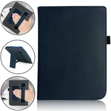 PU Leather Magnetic Handheld/Stand Reading Case for PocketBook 740 7.8 inch InkPad 3 E-Book Auto Sleep/wake Cover