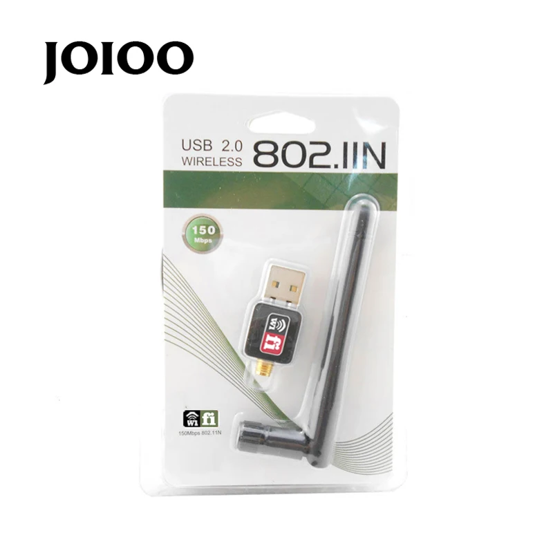 

Mini 150Mbps USB Wireless Network Card wifi dongle WiFi LAN Adapter Antenna with retail Package free shipping
