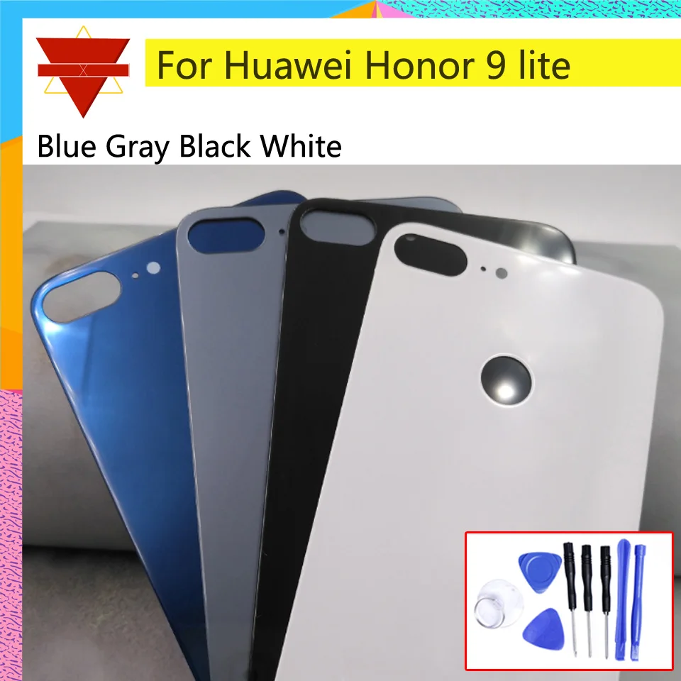 Для Huawei Honor 9 Lite LLD L31 L09 AL10 TL10 чехол 3D стеклянная задняя крышка батарейного отсека