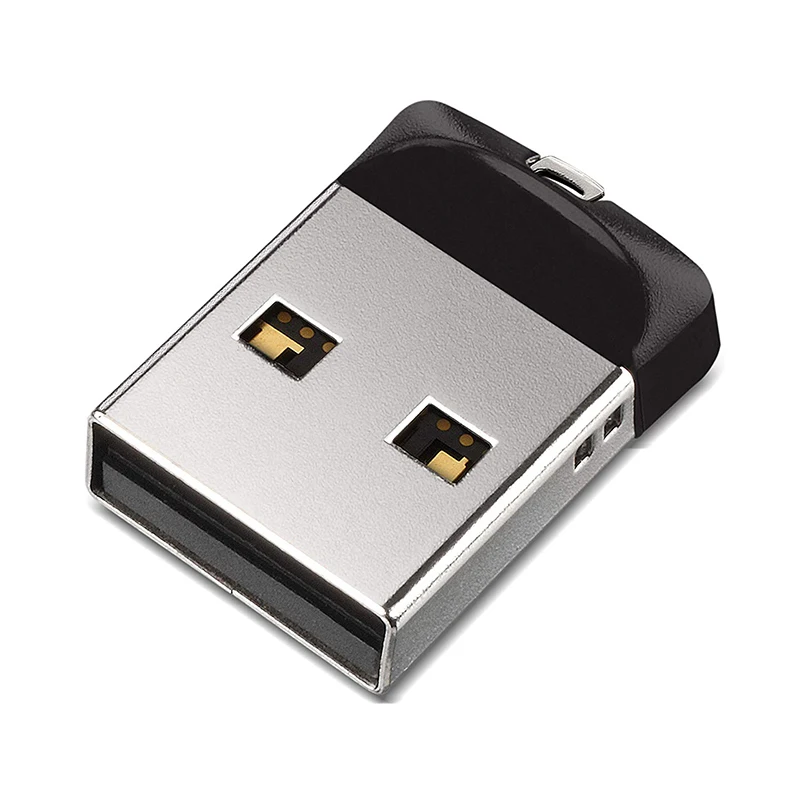 Sandisk USB флэш-накопитель шифрование Мини авто USB флешка 16 ГБ 32 ГБ 64 Гб карта памяти флешки поддержка официальной проверки - Цвет: Черный