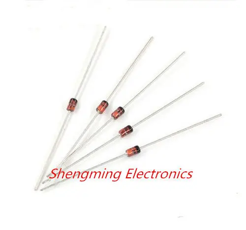 

50PCS 1W Zener diodes DO-41 3V 3V3 3V6 3V9 4V3 4V7 5V1 5V6 6V2 6V8 7V5 8V2 9V1 10V 11V 12V 13V 15V 1N4733A 1N4742A 1N4728A