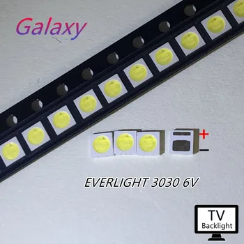 

EVERLIGHT LED AOT Backlight High Power LED 1-2W 3030 6V Cool white 130-155LM TV Application 62-123PUNC/F125160VM58SBF-T