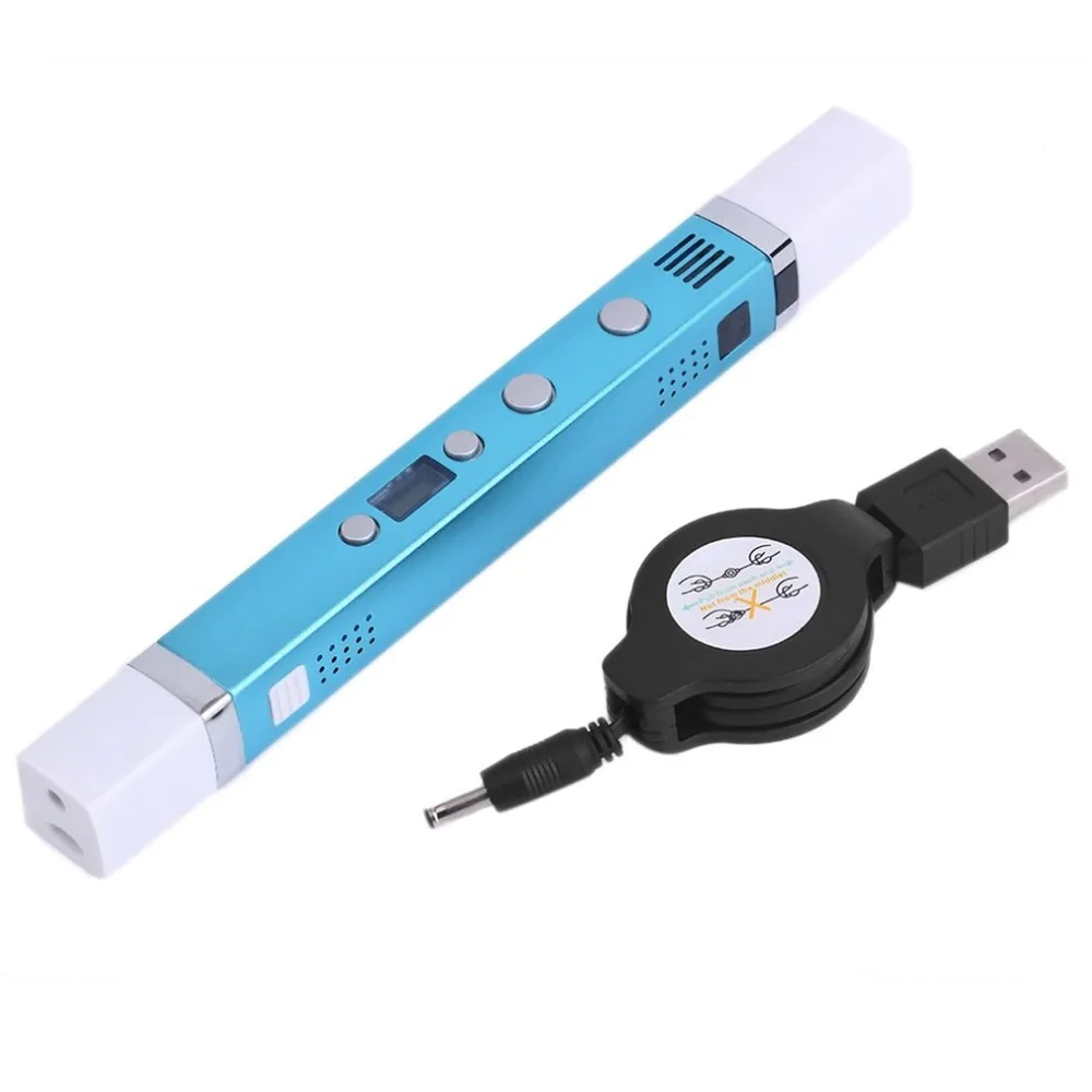

(Ship From DE)Practical 3D Pen 3 Generation Three-Dimensional Printing Pen 3d Creative Christmas Gifts Three Generations