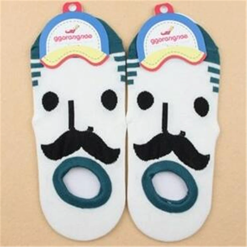 1Novelty Men's Socks Lady's Short Ankle Socks Creative Face Expression Socks Cotton Couples Cartoon Boat Socks Sport Ship Socks