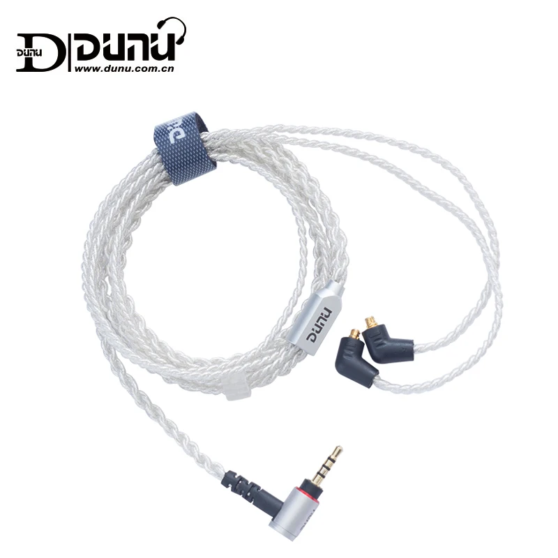 DUNU KMOCS2601 Standard MMCX Connector 2.5mm 1.2m Earphone Balanced Upgrade Cable for Shure / Falcon -C/ DK3001 1