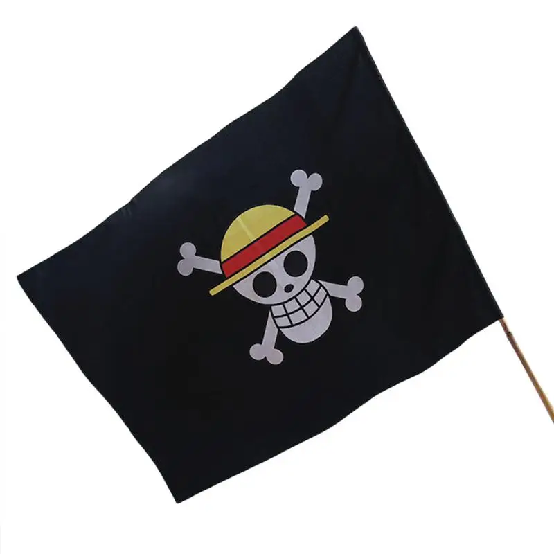 One Piece Pirate Flag Vlag Garden Flags Banner Straw Hat Monkey D Luffy