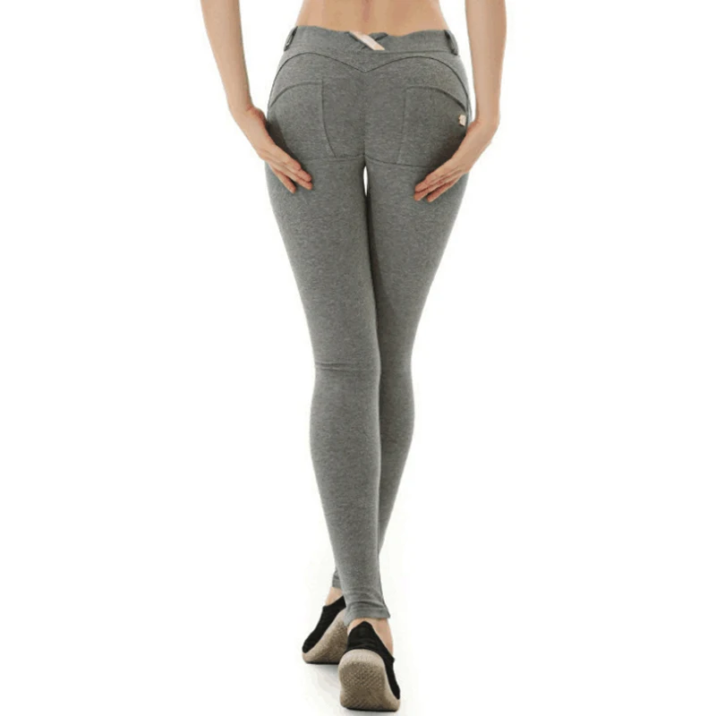Женские Леггинсы для йоги, эластичные силиконовые спортивные штаны для фитнеса,, обтягивающие колготки с эффектом пуш-ап для тренировок и бега, Осень-зима