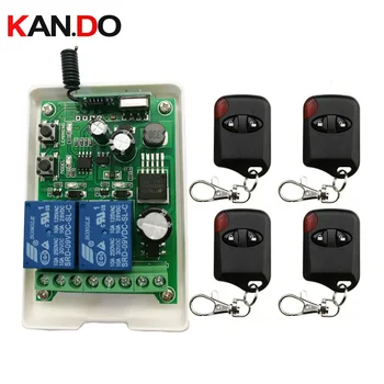

Wireless Remote Control Switch DC12V 24V 36V 48V 2CH 2 CH RF Relay Receiver Module + RF Transmitter 315 433 MHz Remote Control