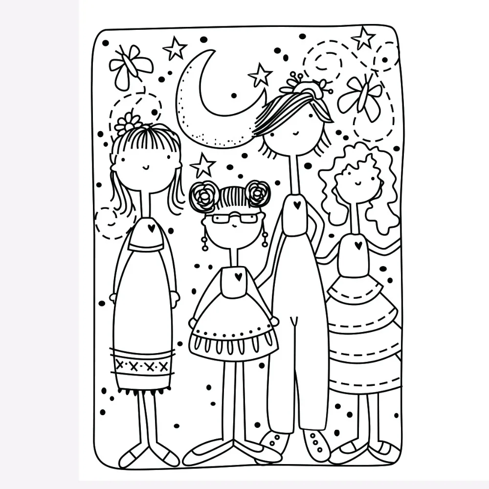 Download Aliexpress.com : Buy Transparent Rubber Silicone Clear Stamps for Tampons Seal Background ...