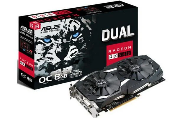 BYKSKI водный блок использовать для ASUS RX580 DUAL O8G/ROG STRIX RX570 O4G GAMING RGB свет/полное