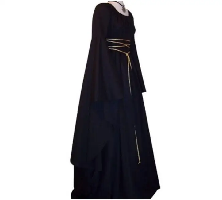 Women Halloween girls party dress Sexy Adult Women Witch Long Party Dress Cosplay Female Costumes Holiday Uniforms cosplay costume girls party dress