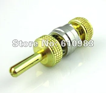 

(5pieces/lot) Plug Speaker Connectors Binding Post 40mm long with a pin inside