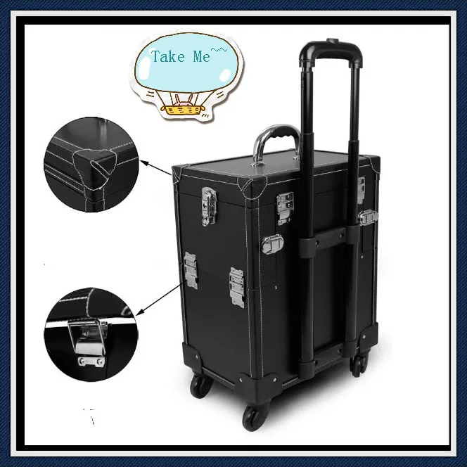 

professiona Cosmetic case Beauty Case Trolley makeup box