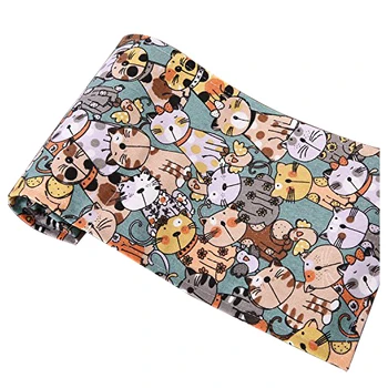 

Perfect-Canvas Pencil Wrap,Travel Drawing Cute Cat Pencil Roll Organizer For Artist,Pencils Pouch Case Hold For Colored Pencil