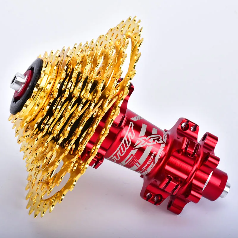 

Gold color,MTB mountain bike flywheel bicycle 9 speed flywheel gear disc 11-32t, flywheel weight: 0.34KG,