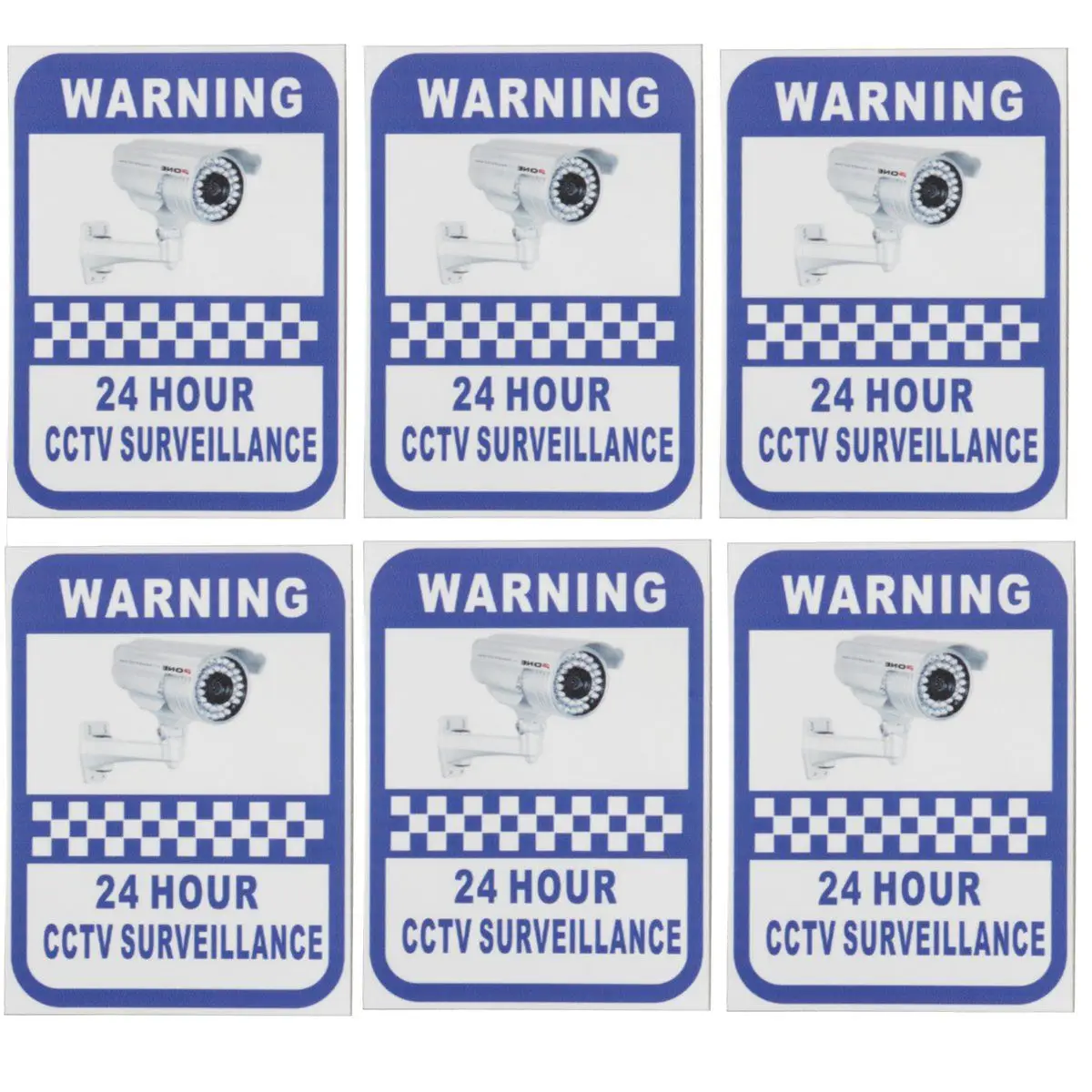 Safurance 6 حزمة الأمن كاميرا المراقبة cctv تحذير ملصق 70x90 ملليمتر للمنازل مكتب الأمن السلامة Safurance 6 حزمة الأمن كاميرا المراقبة cctv تحذير ملصق 70x90 ملليمتر للمنازل مكتب الأمن السلامة