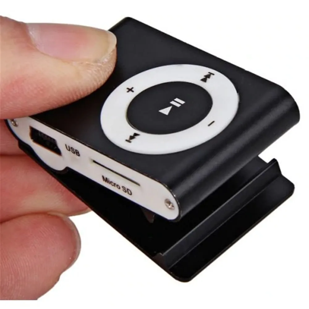 

Pocket MP3 Player Portable 3.5mm Audio Jack Music Player Walkman Lettore Mp3 Sport Mp3 With Back Clip And Micro SD Card Slot