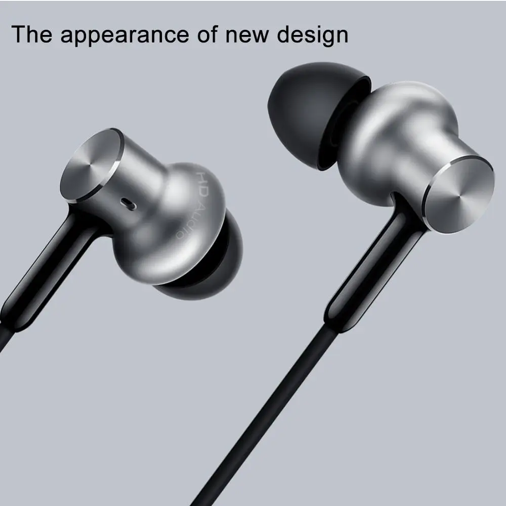 Оригинальные Xiaomi Hybrid Pro HD наушники/Mi In ear Наушники с микрофоном двойной драйвер
