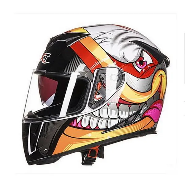 Мотоциклетный шлем с двойными линзами Размеры M L XL 13 видов|full face motorcycle helmet|motorcycle