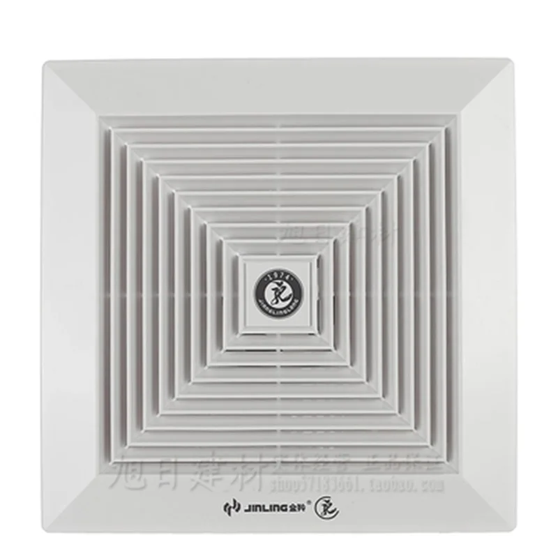 Ventilation fan wall mounted window glass small fan extractor exhaust