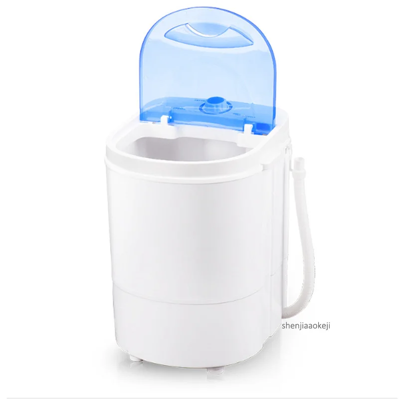 

Mini Clothes washing machine 4.2KG capacity Small portable washer low noise semi-automatic single-barrel washer for home/dorm