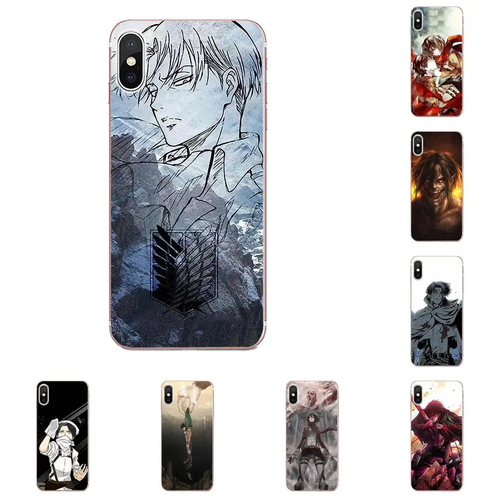 

Soft Silicone TPU Transparent Fashion Mobile Phone Attack On Titan Levi For Xiaomi Redmi Note 2 3 3S 4 4A 4X 5 5A 6 6A Pro Plus