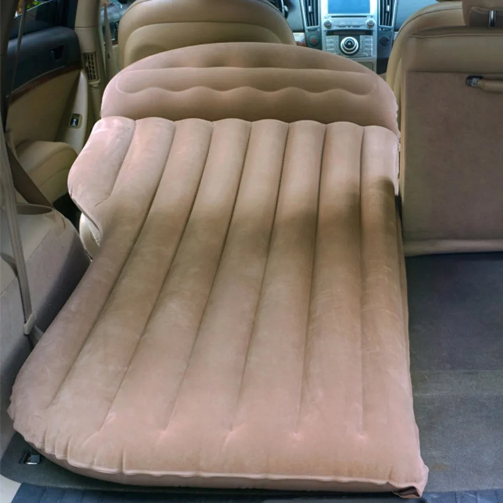 Coche de viaje inflable colchón de aire de cojín de cama de Camping Universal se aire sofá almohadas de aire portátil