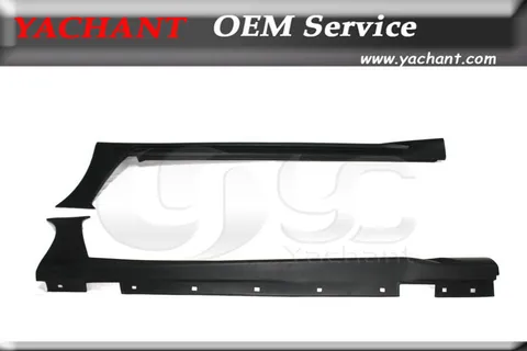 Classe e Sedan Kit de Fibra de Vidro Apto para 2020-2020 Body Lado Saia Kit Corpo Estilo wa Lateral Extensão Frp W212