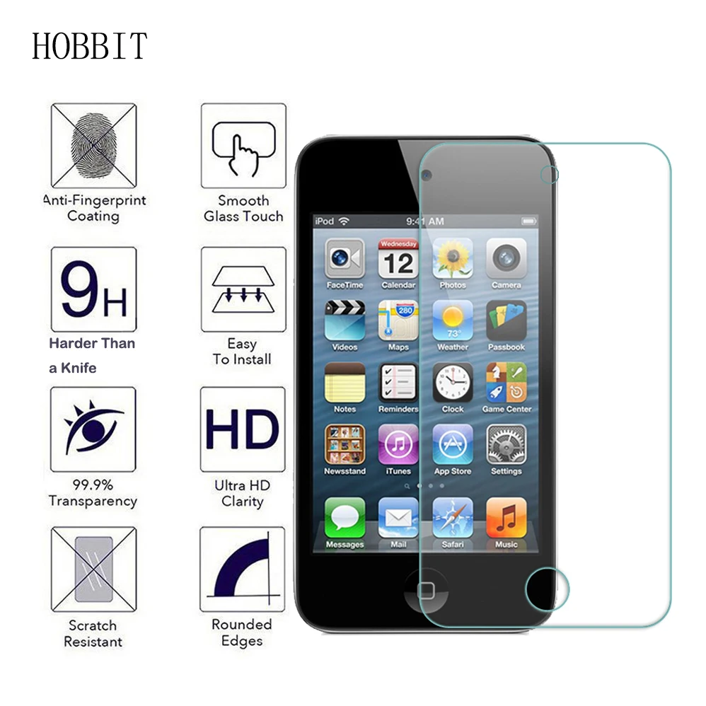 Закаленное стекло для Apple iPod Touch 4 го поколения 4G 0 3 мм 2.5D ультратонкая защитная