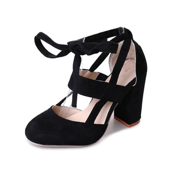 

Ho Heave Women Fashion Sandals Comforty Casual Shoes Cross-tied Sexy Elegant Women Sandals Female Solid Super Hight Heel Shoes