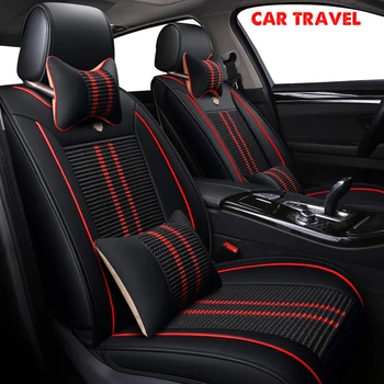 

CAR TRAVEL ice silk Car Seat Covers for Volkswagen all models VW golf passat touareg touran polo Variant magotan JETTA BORA auto