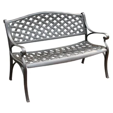 Outdoor Park Double Seat Chair Cast Aluminum Garden Lover seat Chair Balcony Benches Community Long Benches Outdoor Park Double Seat Chair Cast Aluminum Garden Lover seat Chair Balcony Benches Community Long Benches