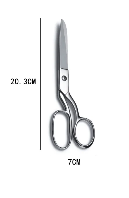 Горячие Новые " 8" Нержавеющая сталь портняжные ножницы шитье ножницы для рукоделия одежда с вышивкой в виде птички; ткань вспомогательные инструменты для шитья - Цвет: 8-Inches