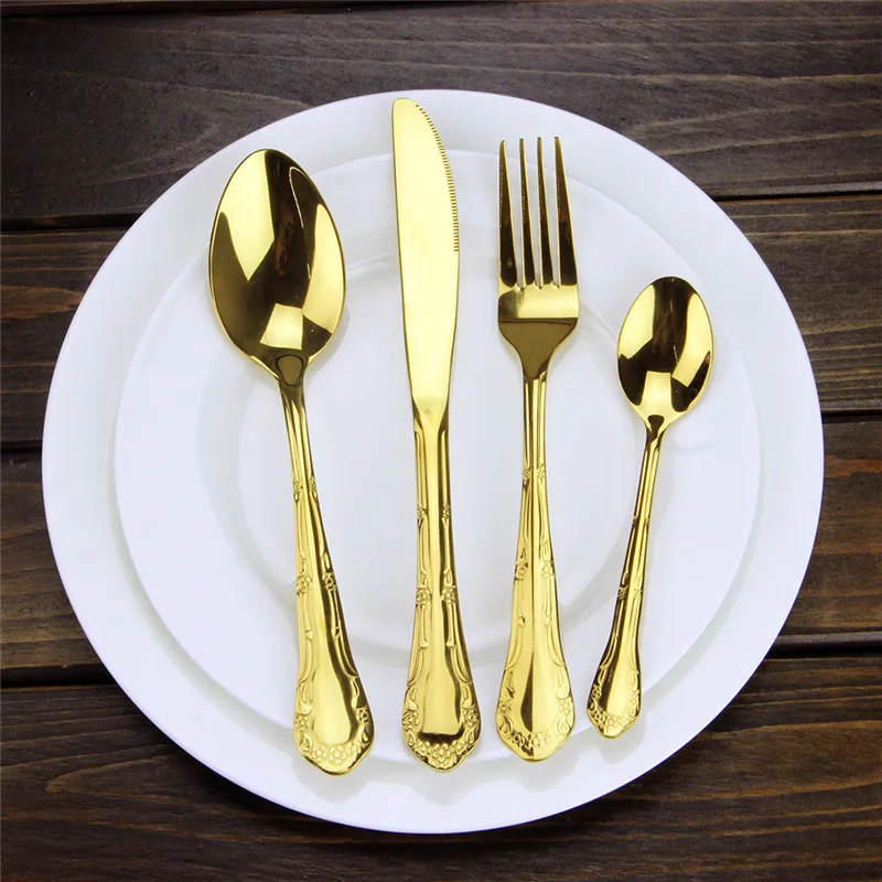{Besteck
66} Gold Besteck Set-Kaufen billigGold Besteck Set Partien aus China ... | {Besteck
66}