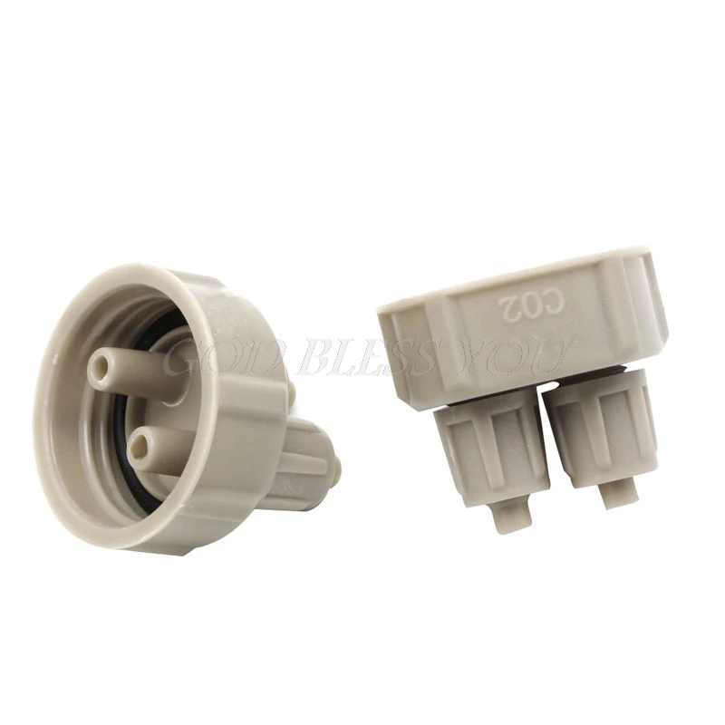 

New 2PCS Aquarium CO2 Accessories DIY CO2 System Kits Generator Part Bottle Cap