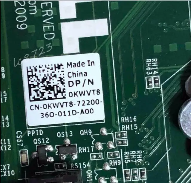 

KWVT8 DZ87M01 CN-0KWVT8 0KWVT8 Desktop Motherboard LGA 1150 DDR3 mATX HDMI USB3.0 for XPS 8700 well Tested working