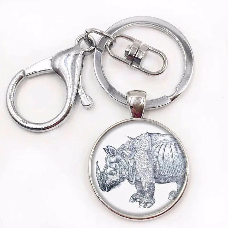 Jsilver keychain.