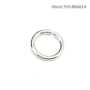 

1000PCS 10MM Silver Color Metal Open Split Rings Jump Ring Jewelry Accessories Findings