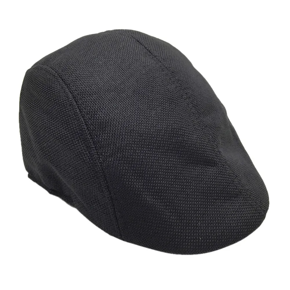 

Adjustable Beret Caps Spring Summer Outdoor Sun Breathable Bone Brim Hats Womens Mens Solid Flat Cap Hat Drop Shipping 1J18