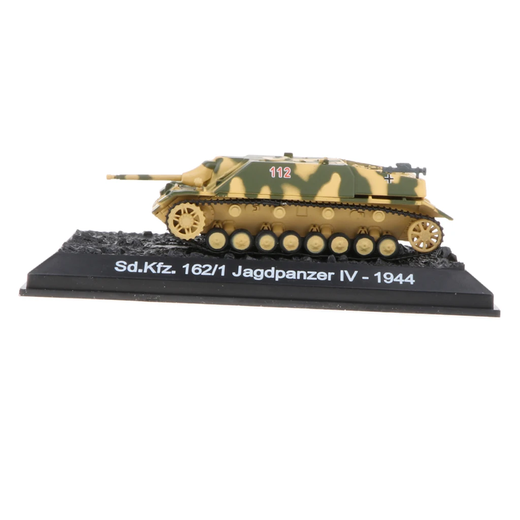 1:72 German Sd.Kfz.162/1 Jagdpanzer IV-1944 Deicast Army Tank   Model Toy Gifts Collection